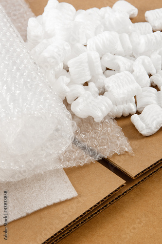Obraz na płótnie Corrugated Box And Packaging Materials