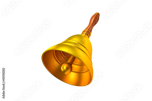 Golden Hand Bell