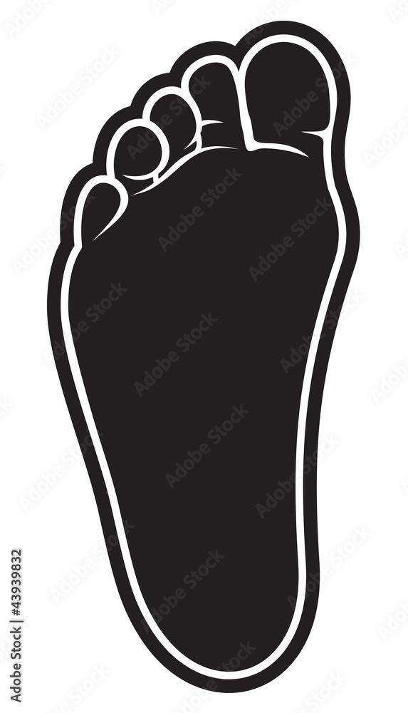 foot symbol foot symbol