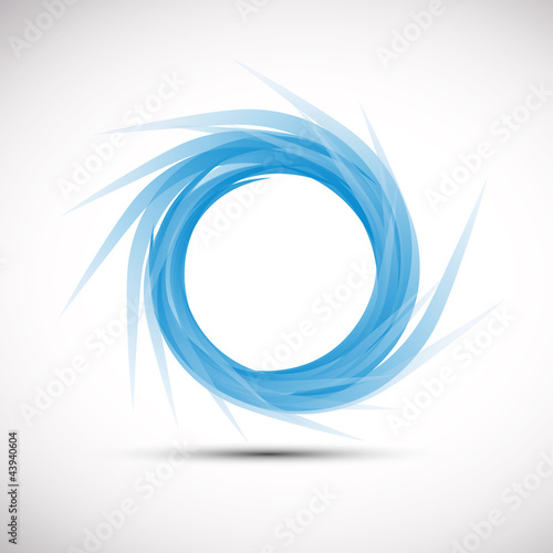 Blue Vortex background # Vector