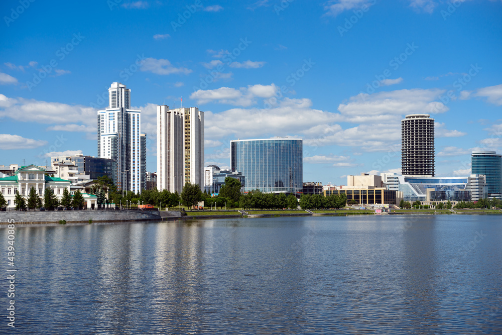 Yekaterinburg cityscape