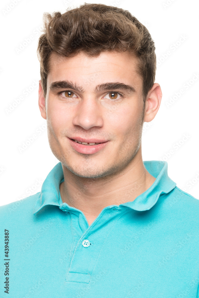 Smiling young man Smiling young man
