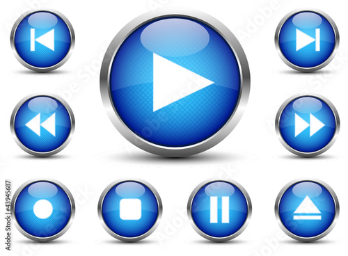 Player Button Set