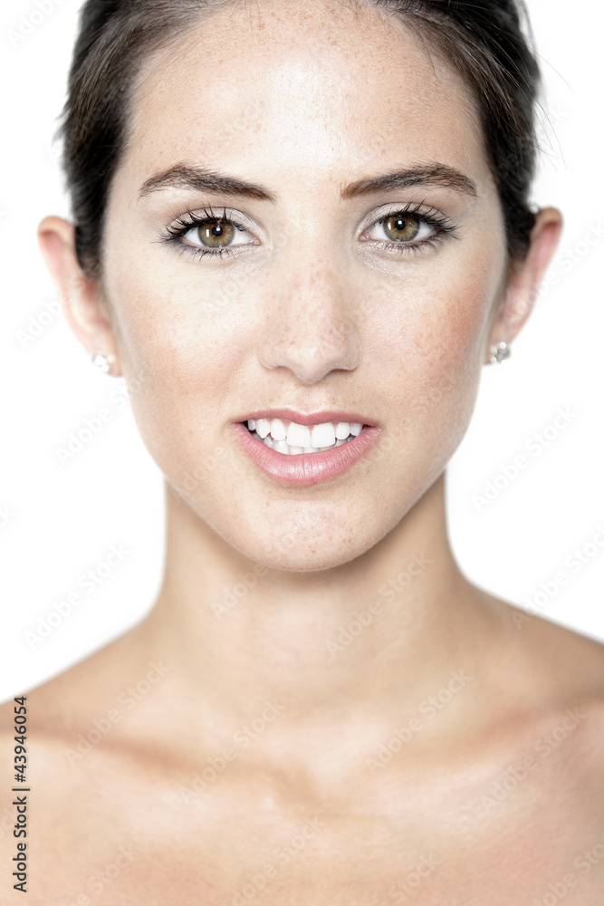 Obraz premium Woman in health and beauty pose