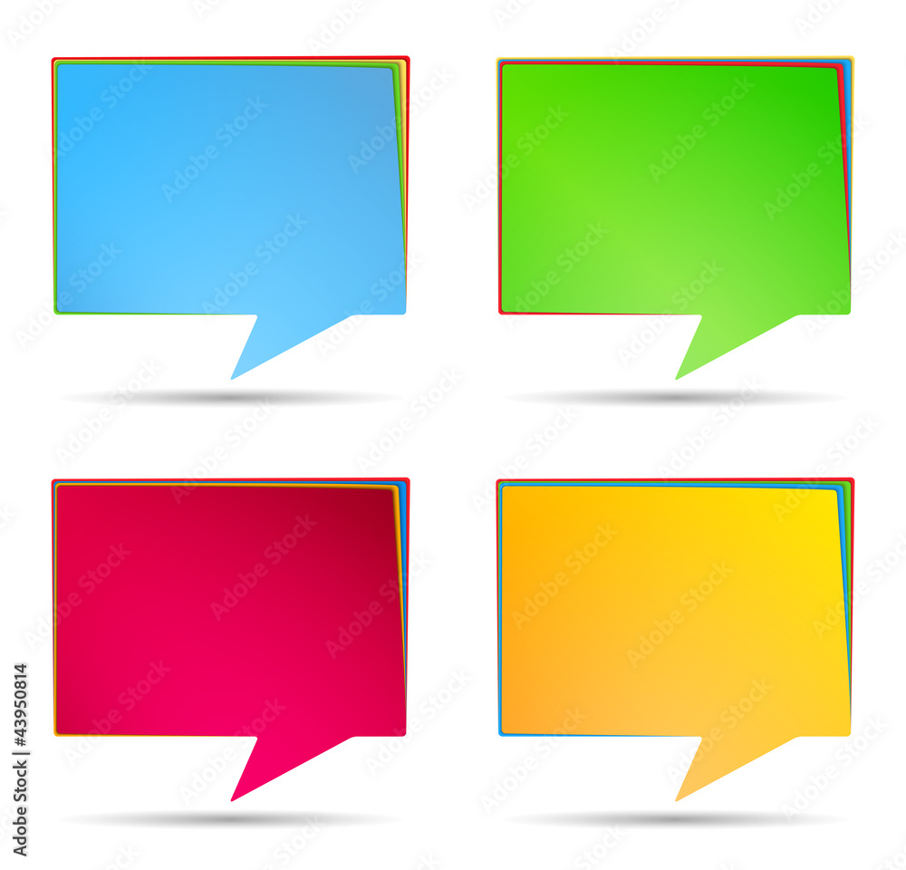 Bright Speech Bubbles Bright Speech Bubbles