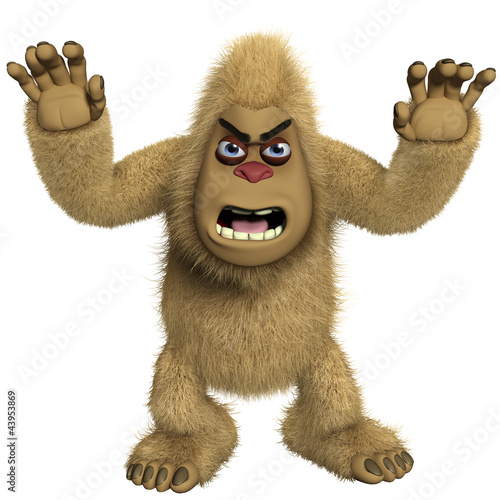 horror brown yeti