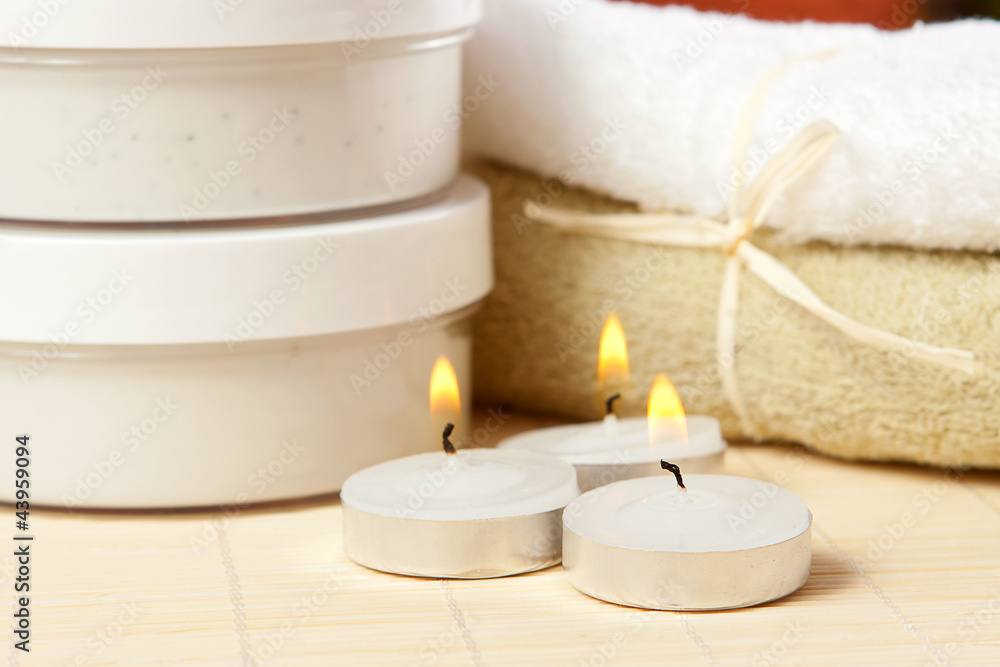 Candles and accessories for spa Candles and accessories for spa