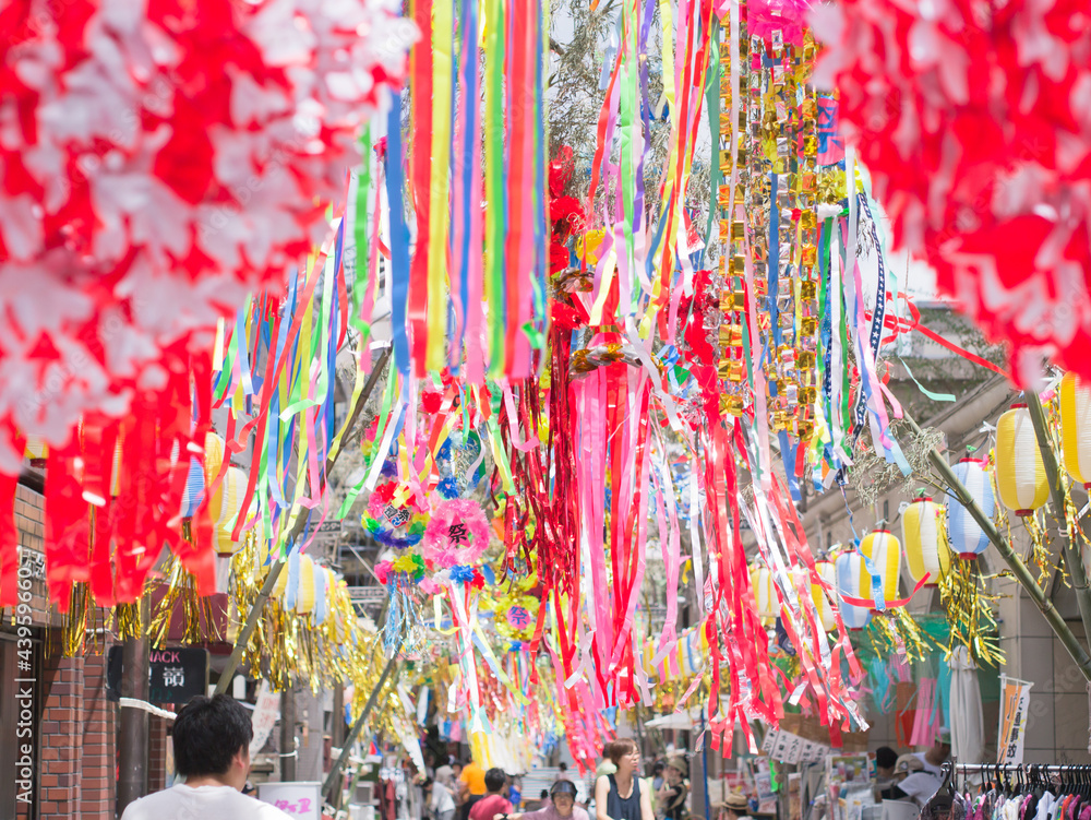 Fototapeta premium 七夕祭り
