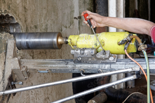 Drilling hole