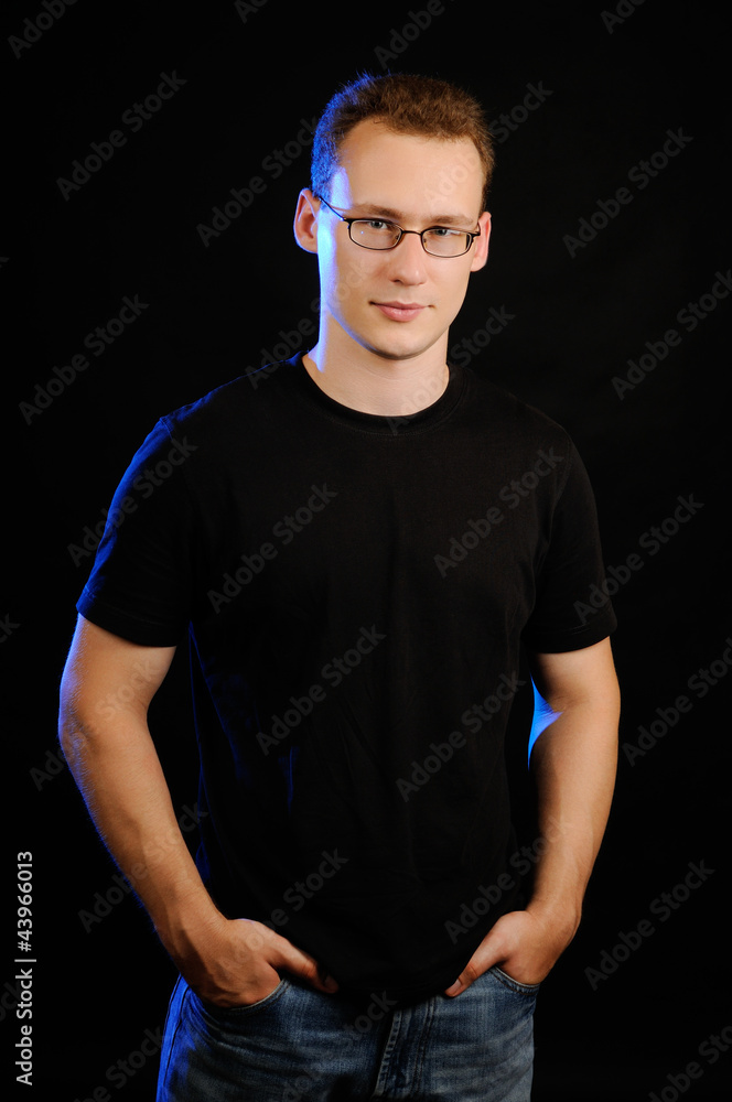 Guy in glasses Guy in glasses