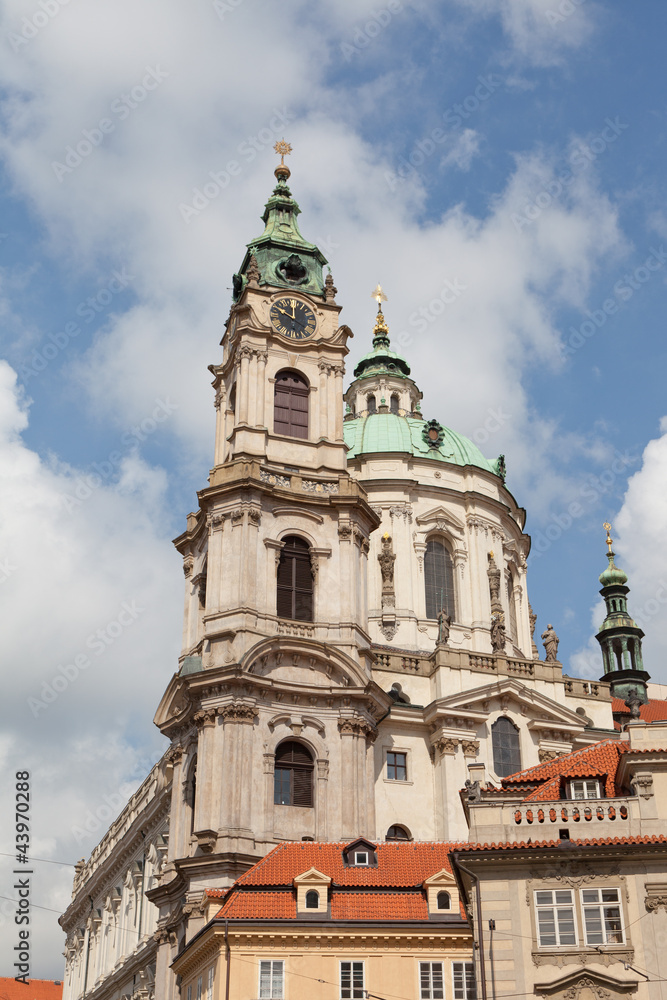 Prague, St. Mikulash's church (St. Nikolay)