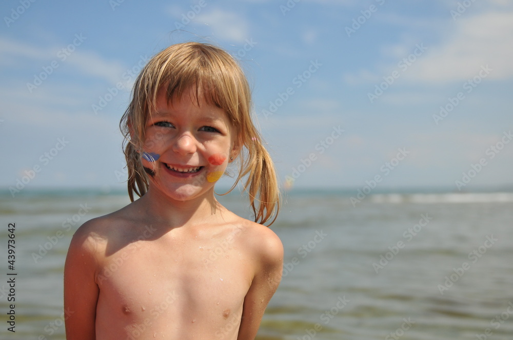 Kind am Meer Kind am Meer