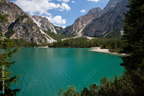 Lago di Braies, panorama