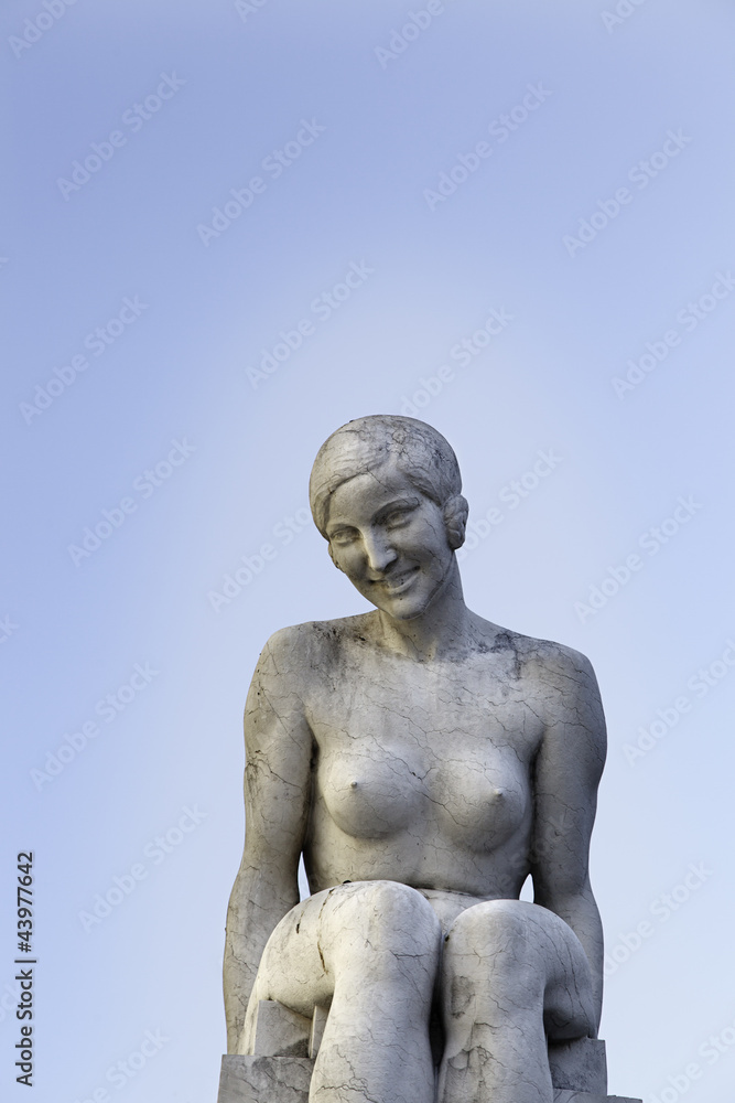 Statue of woman