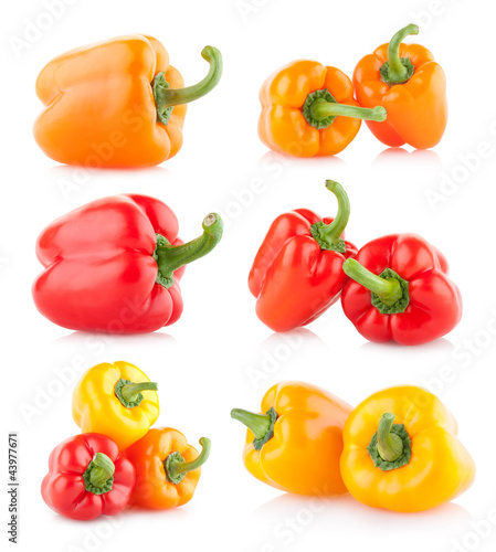 collection of bell peppers