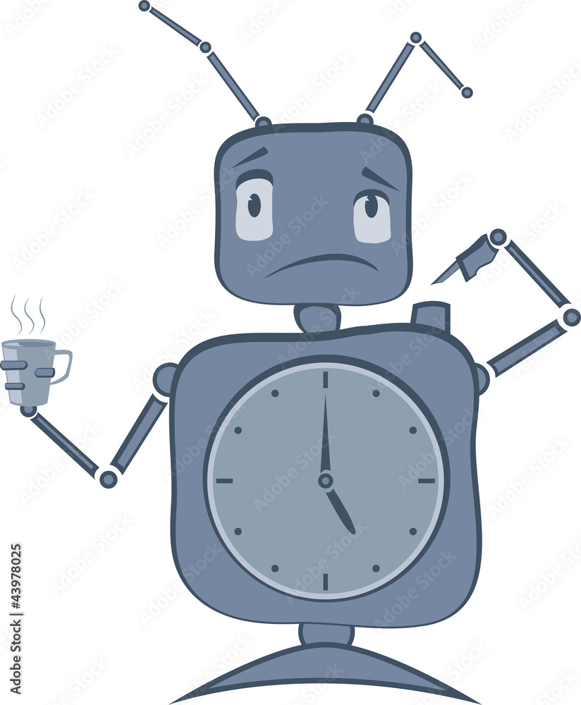 Robot Clock Robot Clock