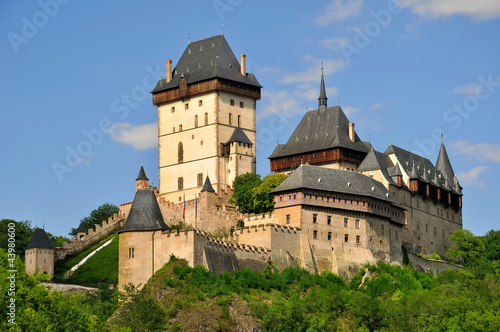 Royal castle Karlstejn in Czech Republic © vencav