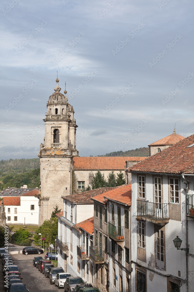 Vista de Santiago de Compostela, Galicia, Spain