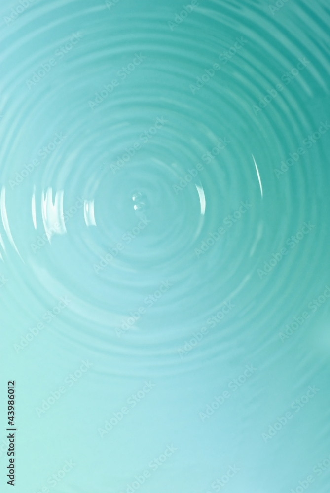 Blue circle water ripple background Blue circle water ripple background