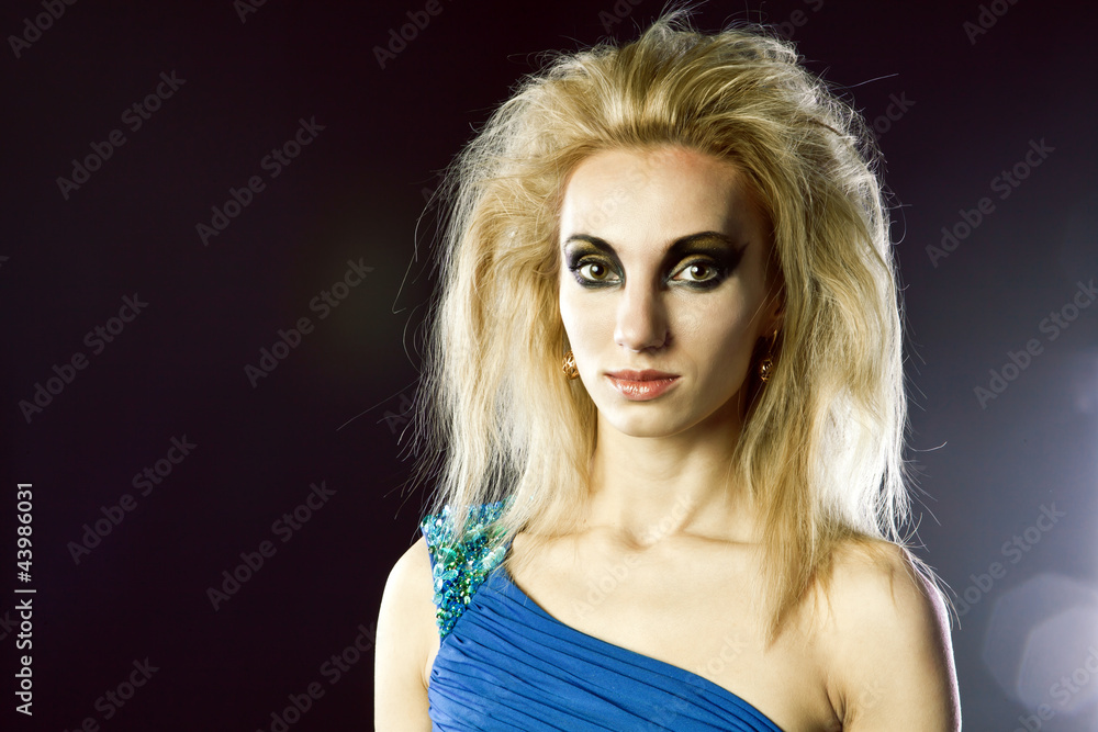 Portrait of a beautiful woman Portrait of a beautiful woman