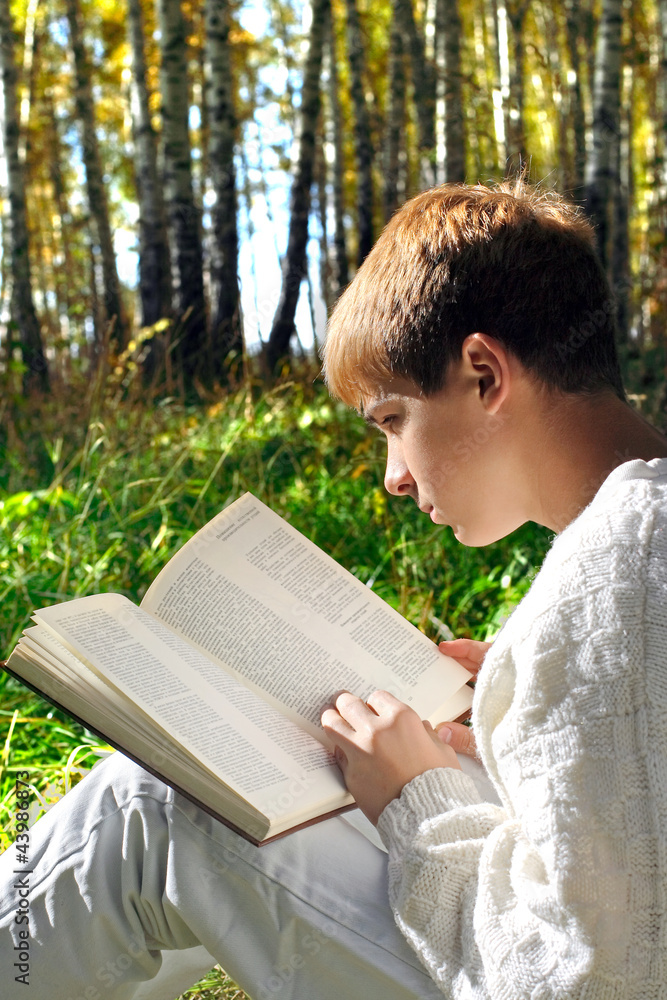 boy reading outdoor boy reading outdoor