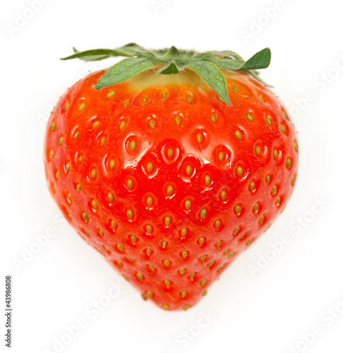 Strawberry isolated on white background