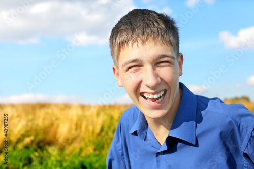 happy teenager