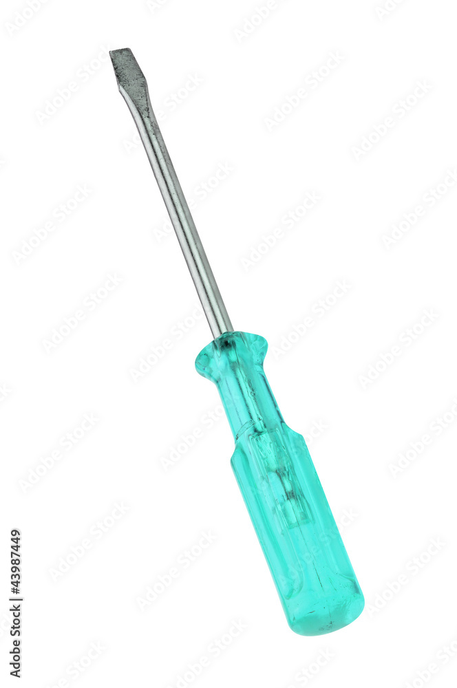 Screwdriver isolated on white background Screwdriver isolated on white background