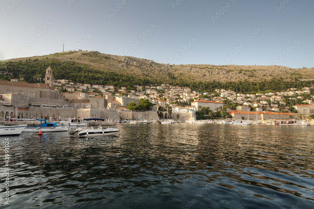 Dubrovnik widok z portu