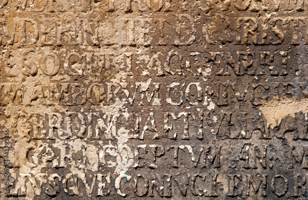 Ancient inscription