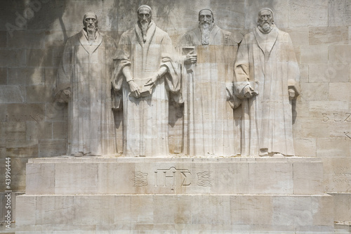 Reformation wall in Geneva photo