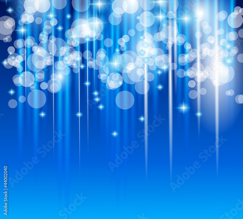 Abstract futuristic background with striped lights
