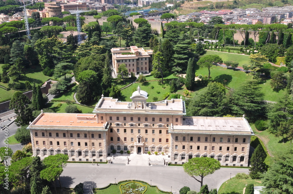 Views from the top of St Peters Basilica Views from the top of St Peters Basilica