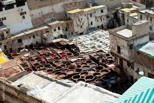 Marocco conceria tradizionale