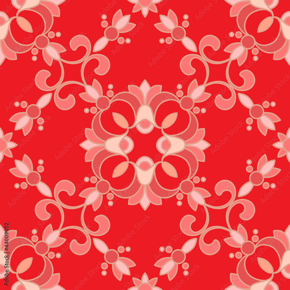 Abstract red seamless pattern Abstract red seamless pattern