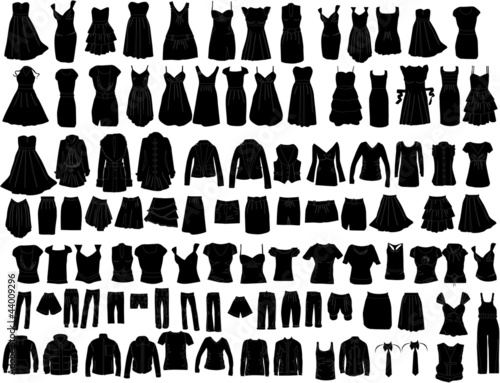 Evening dresses and accessories