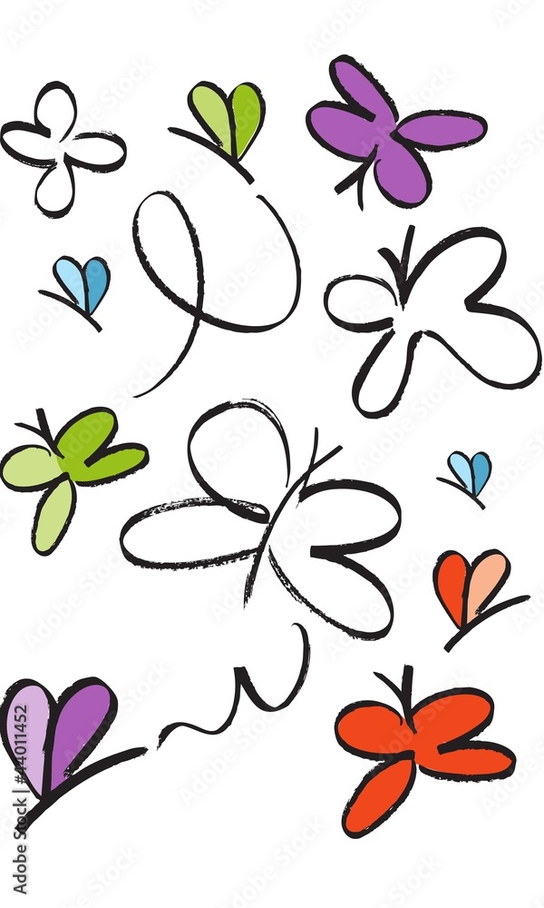 Obraz premium butterflies