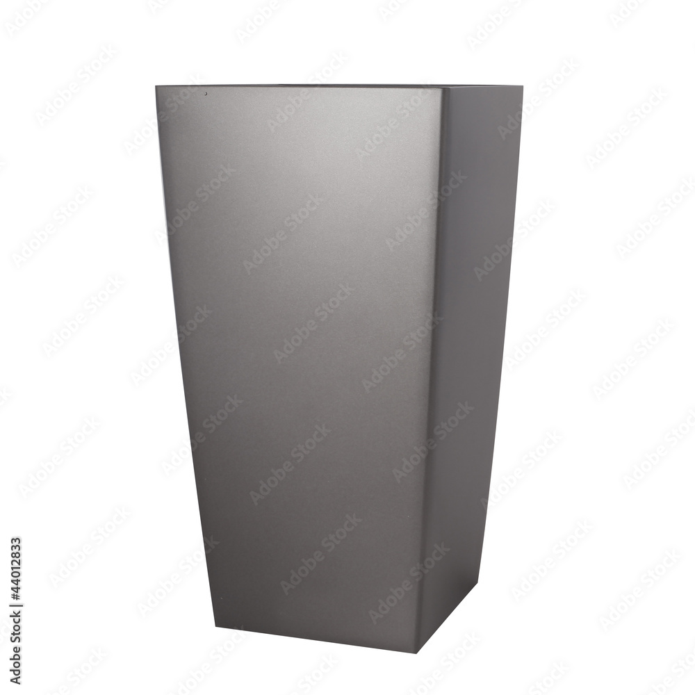 Naklejka premium flower pot isolated on white
