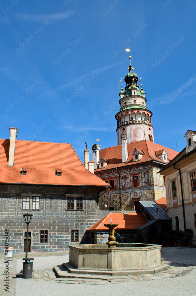 Obraz premium Cesky Krumlov Castke