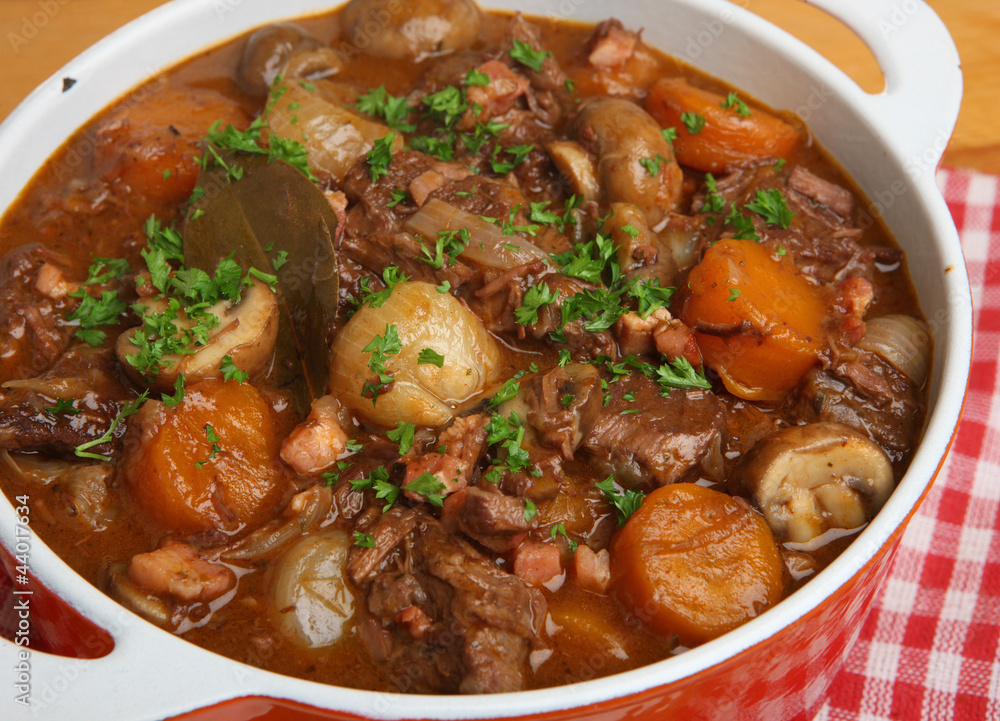 French Beef Bourguignon Stew French Beef Bourguignon Stew