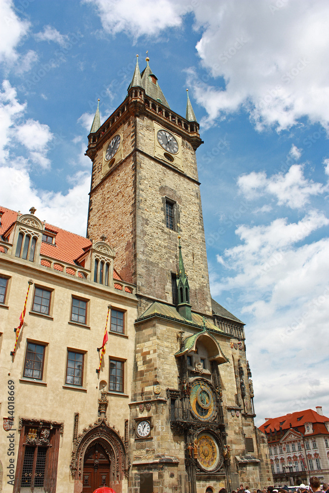 Old Tower with Astronomical Clock, Prague, Czech Republic