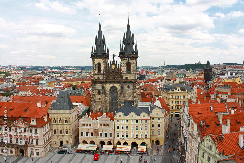 Old Town Square of Prague, Czech