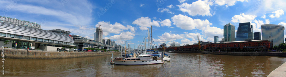 Panorama Puerto Madero in Buenos Aires
