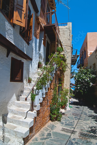 Narrow street. Chania.