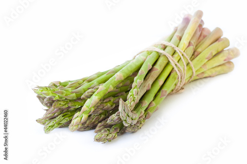 bunch of fresh green asparagus