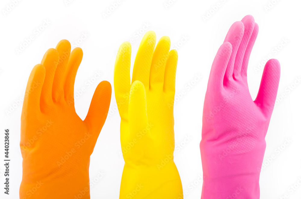 Obraz premium cleaning gloves