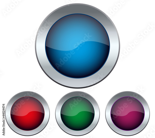 set of buttons