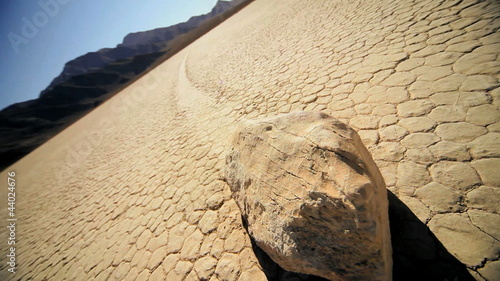 Trail From Death Valley Sailing Stones