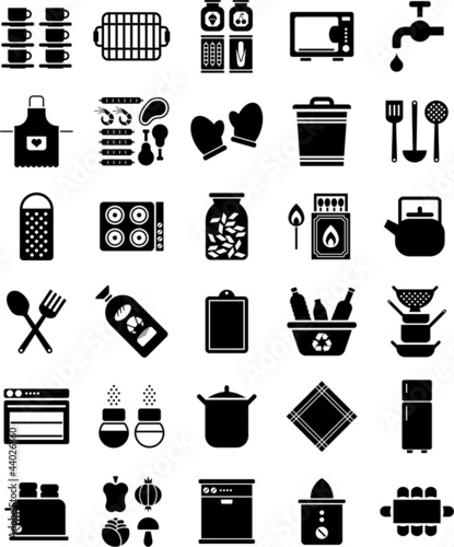 Kitchen icons