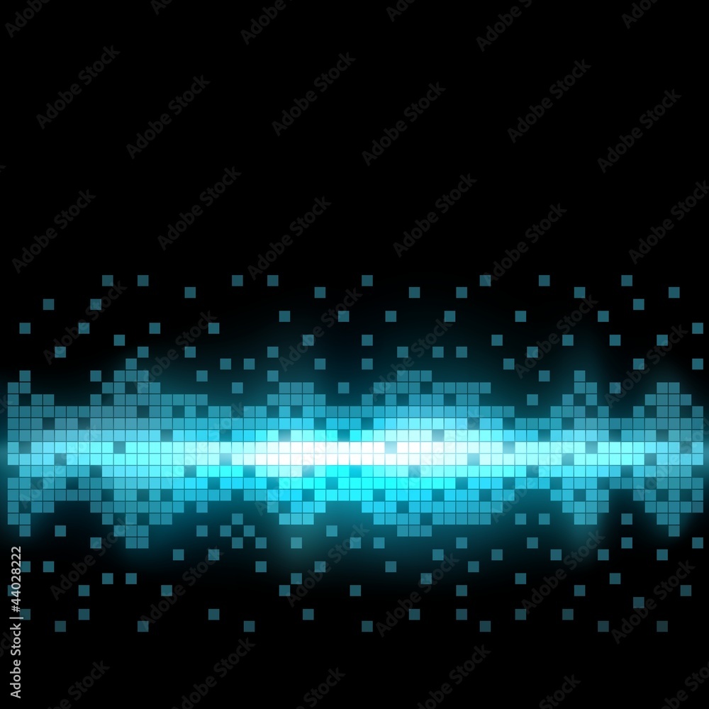 Blue Pixels - Colorful pixels Blue Pixels - Colorful pixels